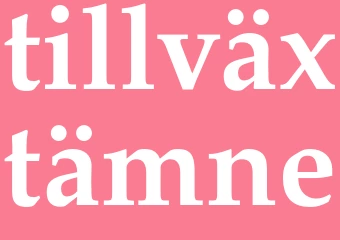 Synonym tillväxtämne