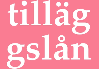Synonym tilläggslån