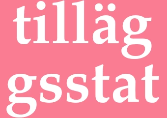 Synonym tilläggsstat