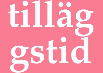 Synonym tilläggstid