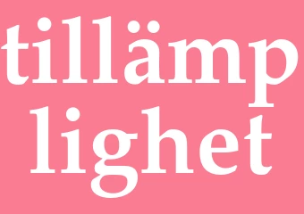 Synonym tillämplighet