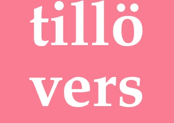 Synonym tillövers