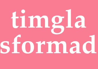 Synonym timglasformad