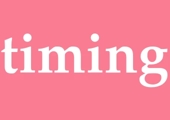Synonym timing