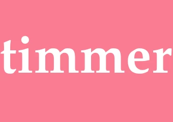 Synonym timmer