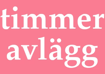 Synonym timmeravlägg