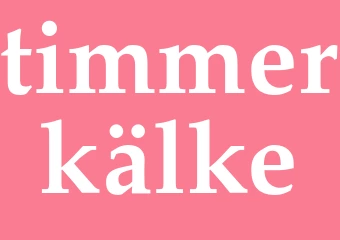 Synonym timmerkälke