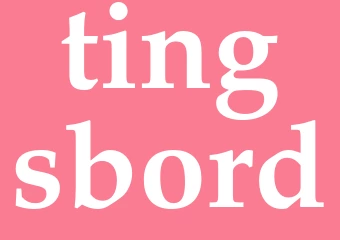 Synonym tingsbord