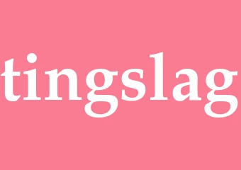 Synonym tingslag