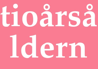 Synonym tioårsåldern