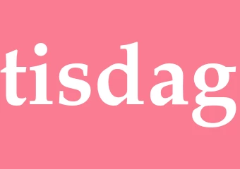 Synonym tisdag