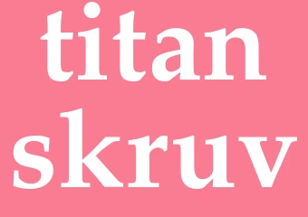Synonym titanskruv