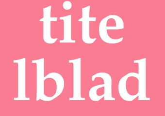 Synonym titelblad