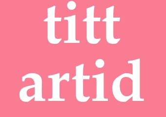 Synonym tittartid
