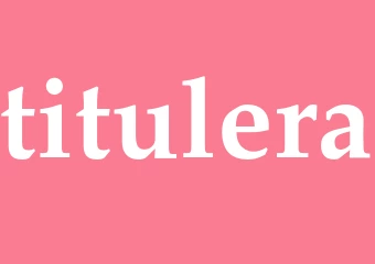 Synonym titulera