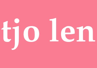 Synonym tjo len