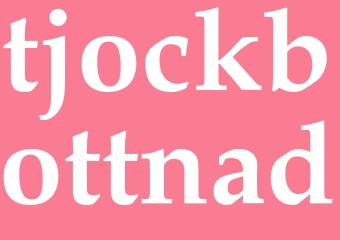 Synonym tjockbottnad