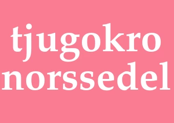 Synonym tjugokronorssedel