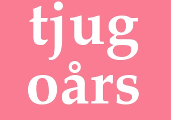Synonym tjugoårs