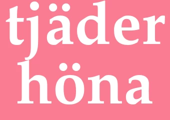 Synonym tjäderhöna