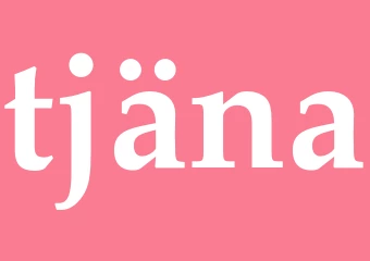 Synonym tjäna