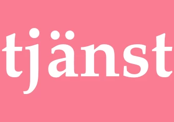 Synonym tjänst
