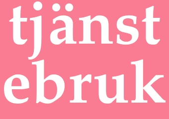 Synonym tjänstebruk