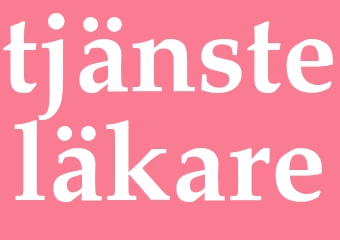 Synonym tjänsteläkare