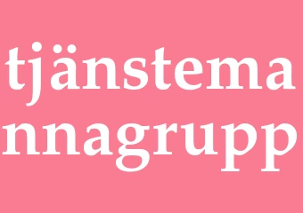 Synonym tjänstemannagrupp