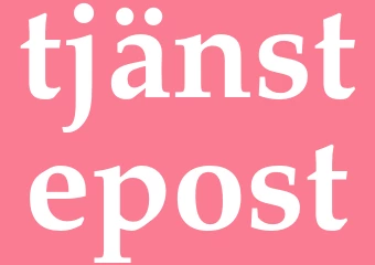 Synonym tjänstepost