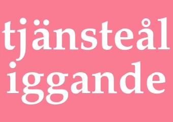 Synonym tjänsteåliggande