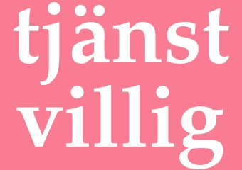 Synonym tjänstvillig