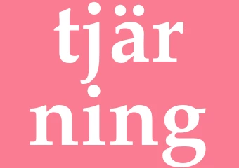 Synonym tjärning
