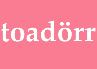 Synonym toadörr