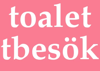 Synonym toalettbesök