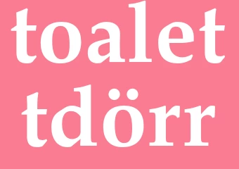 Synonym toalettdörr