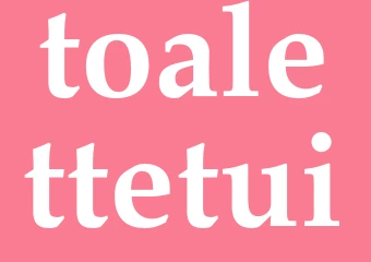Synonym toalettetui