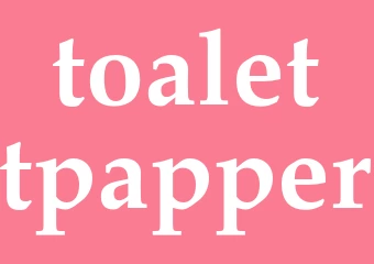 Synonym toalettpapper