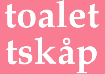 Synonym toalettskåp
