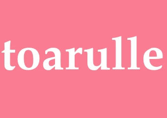Synonym toarulle