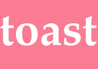 Synonym toast