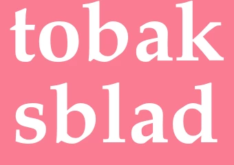Synonym tobaksblad
