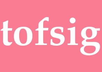 Synonym tofsig