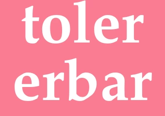 Synonym tolererbar