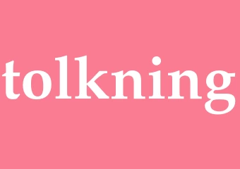 Synonym tolkning