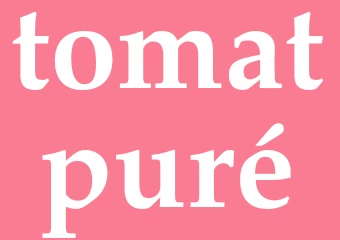 Synonym tomatpuré