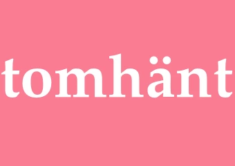 Synonym tomhänt