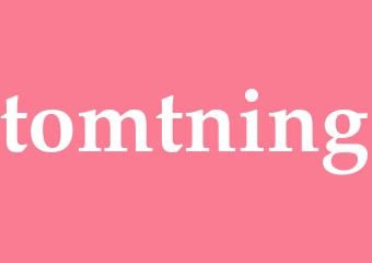 Synonym tomtning