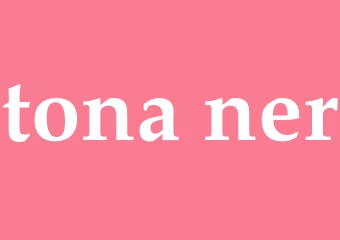 Synonym tona ner