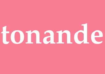 Synonym tonande